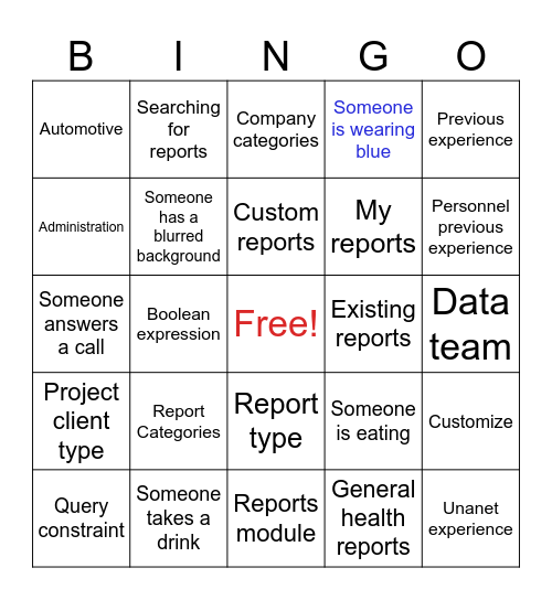 Super User Cosential BINGO! Bingo Card