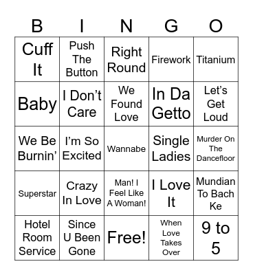 Ronde 1 Bingo Card