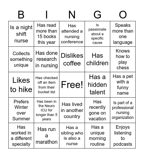 8DE PDD Bingo! Bingo Card