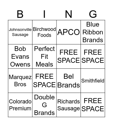 Maher Marketing BINGO 2017 Bingo Card