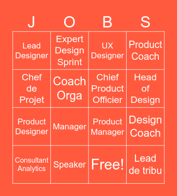 Bingo Jobs Bingo Card