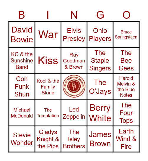 Musical Hitmakers Bingo Card