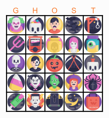 HALLOWEEN BINGO Card