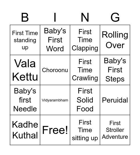 Happy Birthday Ryka ! Bingo Card