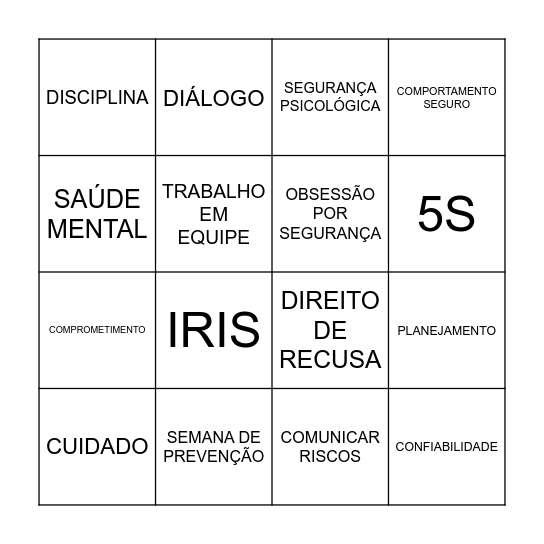 ALÔ SIPATMIN Bingo Card