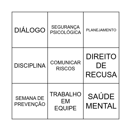 ALÔ SIPATMIN Bingo Card