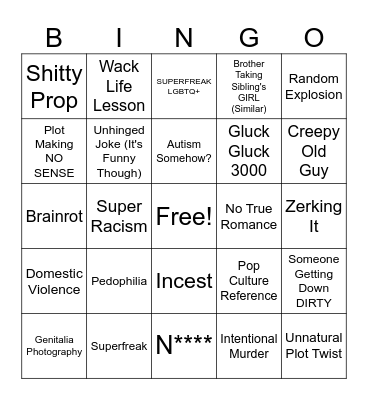 Tommorow's Teaching Bingo Card