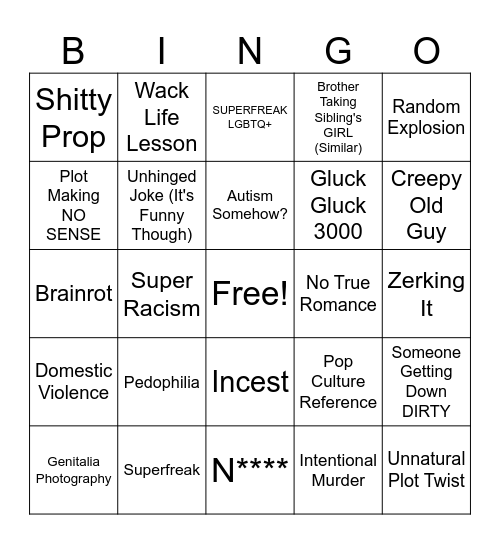 Tommorow's Teaching Bingo Card