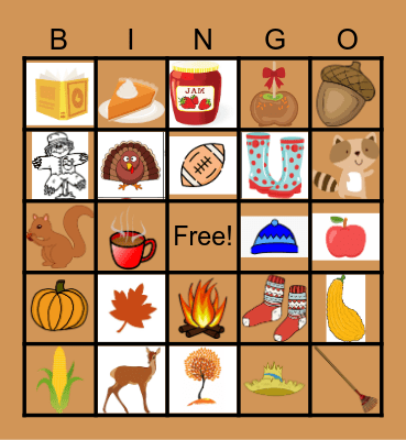 FALL BINGO Card