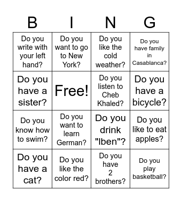 JUN4 ACC Get to know you bingo Card