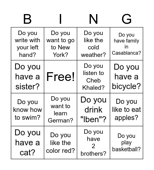 JUN4 ACC Get to know you bingo Card