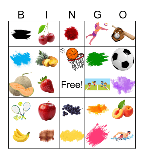 What do you like? Bingo Card