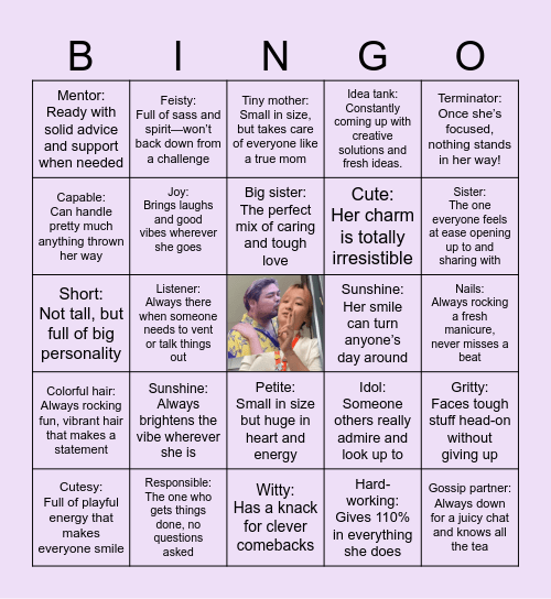 BINGO TIME Bingo Card