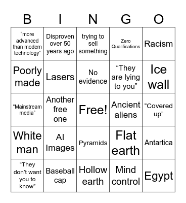 Miniminuteman Bingo Card