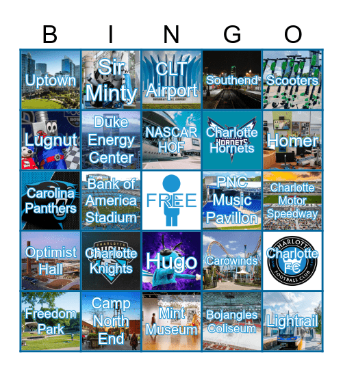 Charlotte BINGO Card