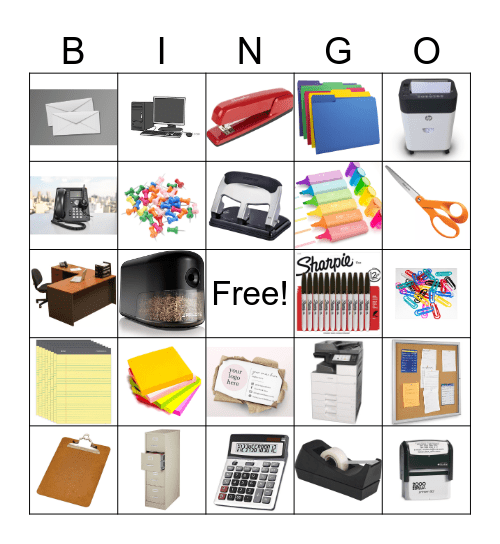 Office Bingo Card