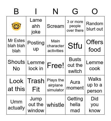 Phoenix bingo board Bingo Card