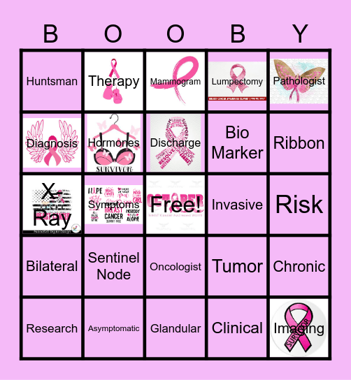 Booby Bingo Card