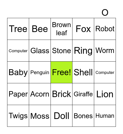 Alive, Dead and Never Alive Bingo Card