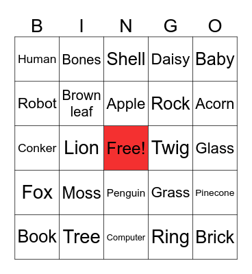 Alive, Dead and Never Alive Bingo Card