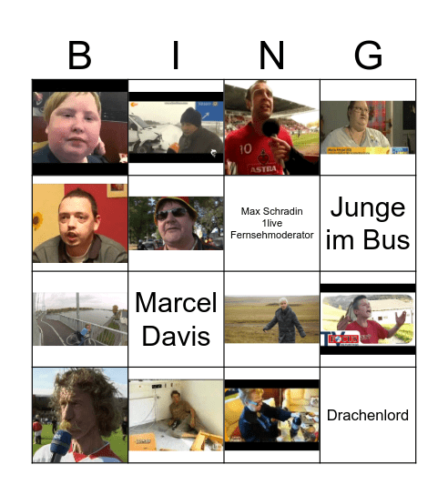 Meme Bingo Card