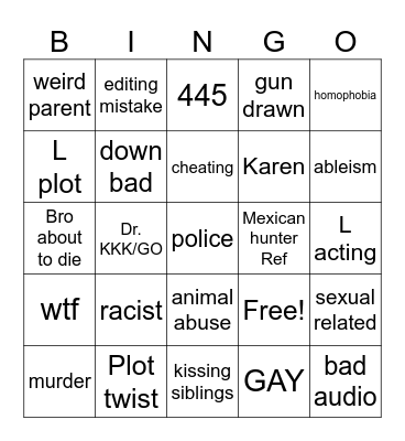 tomorrows teachings Bingo Card