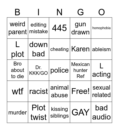 tomorrows teachings Bingo Card