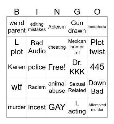 Tomorrow's Teachings Bingo Card