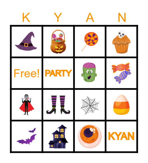 SPOOKTACULAR BINGO Card