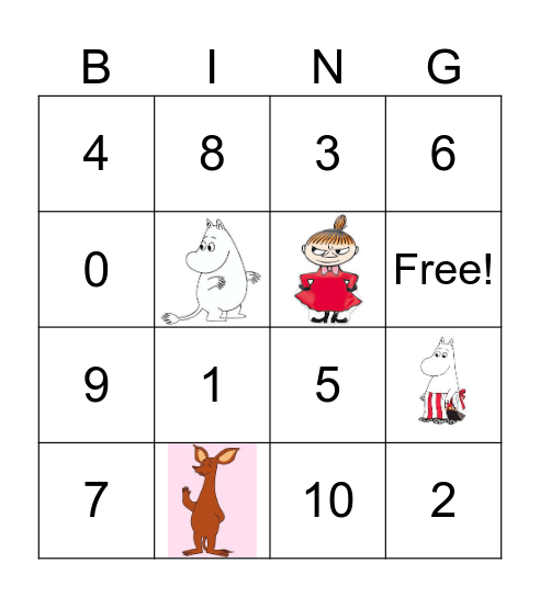 Suomikerho Bingo Card