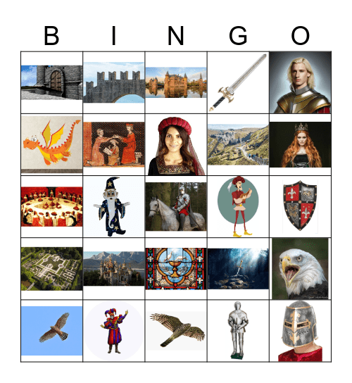 RIDDERS & KASTELEN Bingo Card