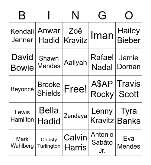 PVH Who's-Who Bingo Card