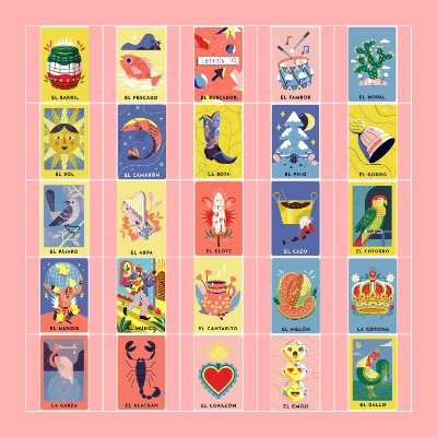 HISPANIC HERITAGE 2024 LOTERIA Bingo Card