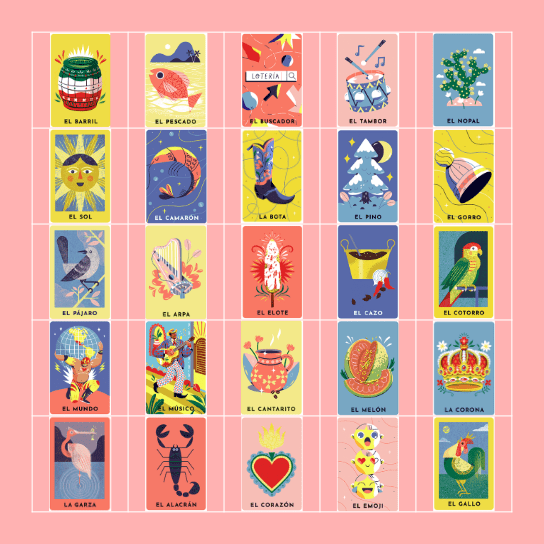 HISPANIC HERITAGE 2024 LOTERIA Bingo Card