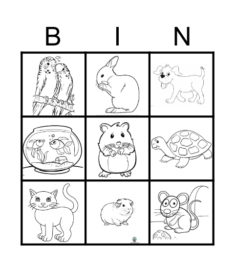 PETS Bingo Card