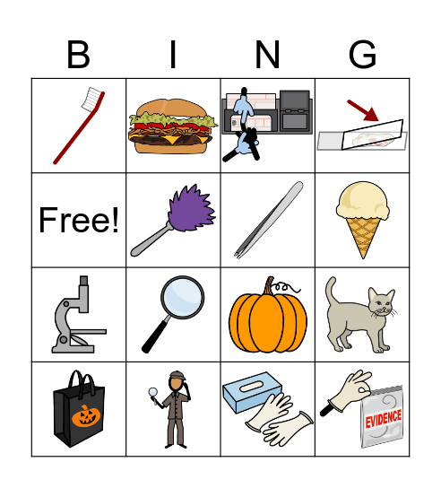 Forensic Tools Bingo Card