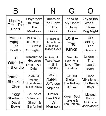 Alphabet Soup BINGO Card