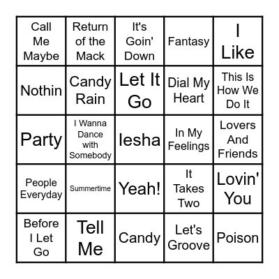 VIBE BINGO Card