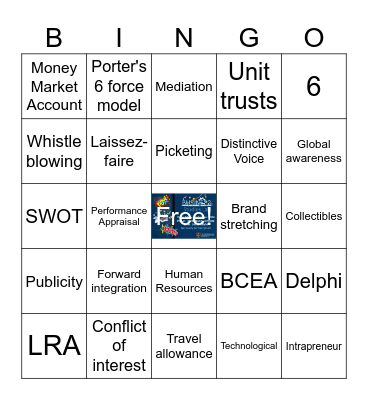 BUSINESS Bingo Card