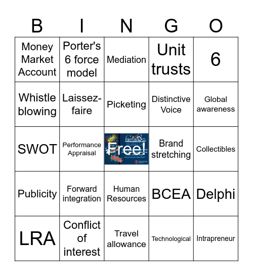 BUSINESS Bingo Card