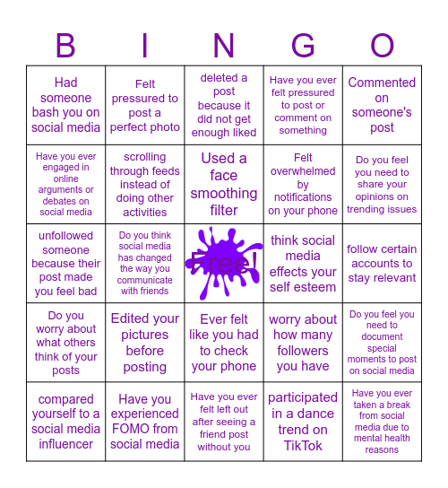 BFDC Bingo Card