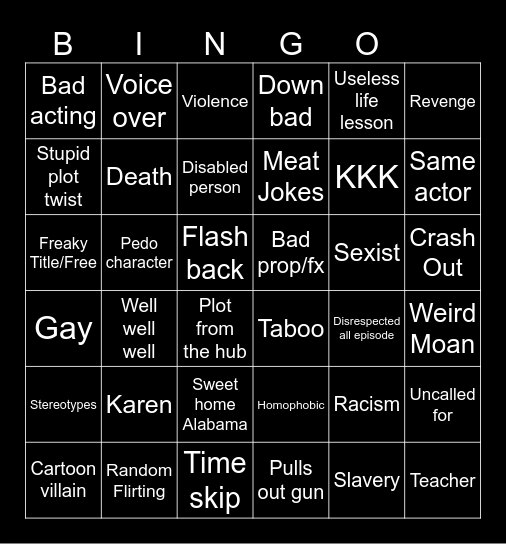 Tomorrow’s Teachings Bingo Card