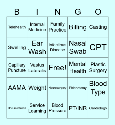 MA Week 2024 Bingo Card