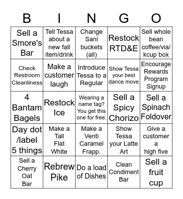 Good Morning Bingo! Bingo Card