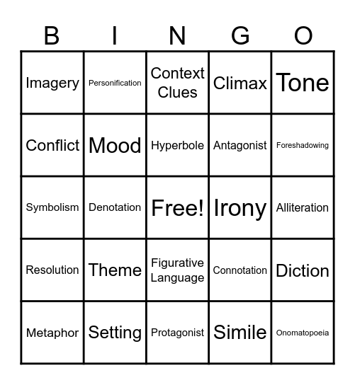 RL.10.4 Bingo Card