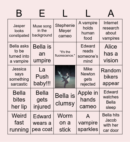~Twilight~ Bingo Card