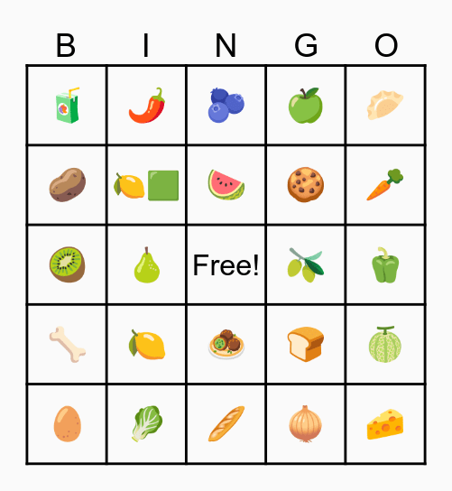 PIRG Meeting Bingo Card