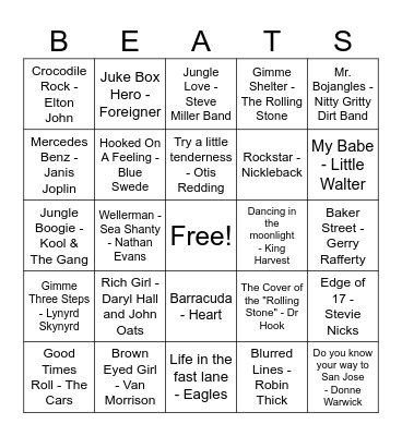 Thanksgiving 2024 Bingo Card