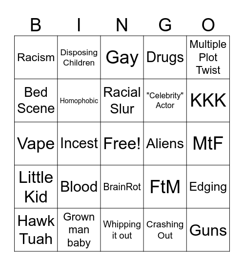 Tomorrow Teachings Bingo Card