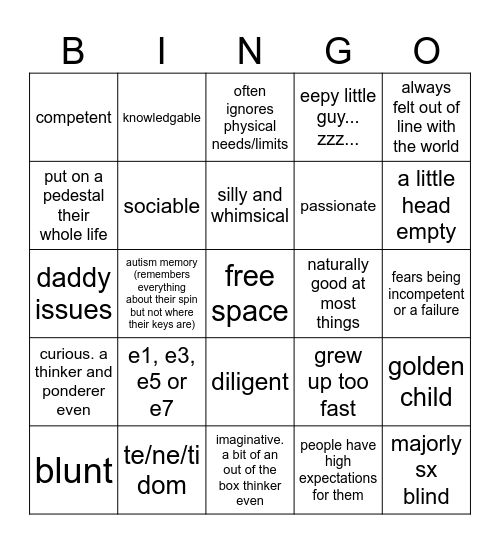 ada bingo Card